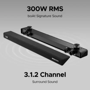 boAt Aavante Bar 4100DA Bluetooth Soundbar | 300 W | Premium Black