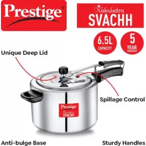 Prestige Nakshatra Svachh | 10740 | Pressure Cooker | 6.5 L