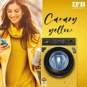 IFB  Fully Automatic Front Load Washing Machine | 7 Kg | 5 Star  | Yellow | ELITE ZLS 7012