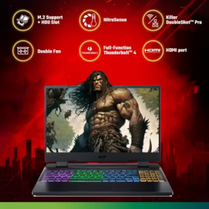 Acer Nitro 5 Intel Core i7 12th Gen 12650H | AN515-58-74GG | 16 GB/512 GB SSD/Windows 11 Home/6 GB Graphics/NVIDIA GeForce RTX 4050/144 Hz | Gaming Laptop