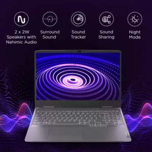 Lenovo LOQ Intel Core i5 12th Gen 12450H | 82XV00F4IN | 16 GB/512 GB SSD/Windows 11 Home/4 GB Graphics/NVIDIA GeForce RTX 2050 | Gaming Laptop