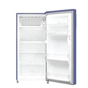 Haier Direct Cool Single Door Refrigerator | 190 L | 2 Star | Radish Blue | HRD 2102BRB P