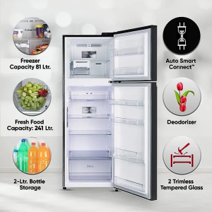 LG 322 L 3 Star Smart Inverter Wi-Fi Frost-Free Double Door Refrigerator