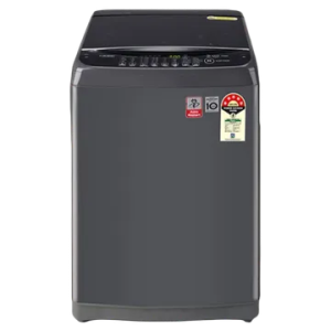 LG | T80SNMB1Z | 8 Kg | 5 Star Inverter TurboDrum Fully Automatic Top Loading Washing Machine | Black