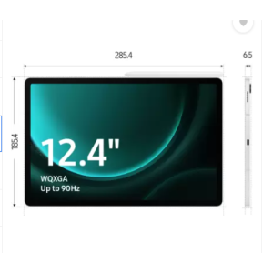 SAMSUNG Galaxy Tab S9 FE+ 8 GB RAM 128 GB ROM 12.4 Inch with Wi-Fi Only Tablet | Gray