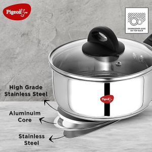 Pigeon | Stainless Steel Essentials 7 Piece Induction Bottom Cookware Set