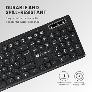 Portronics Key6 Combo Wireless Keyboard and Mouse Set | POR 1887