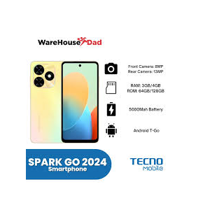 TECNO Spark GO 2024 | 4 GB RAM | 64GB ROM | ALPENGLOW GOLD