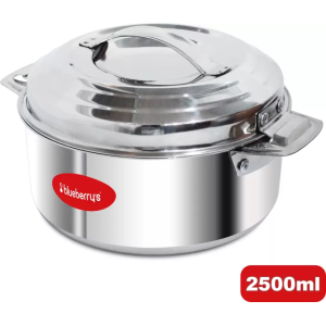 BlueBerrys Stainless Steel Casserole Hotpot | 3500ml| BHP 350