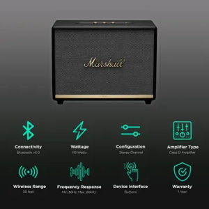 MARSHALL WOBURN II  SPEAKER | MS WBRN2-BLK | BLACK