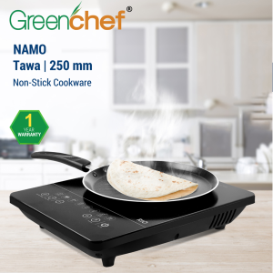 Greenchef Flat Tawa | 250MM | Namo