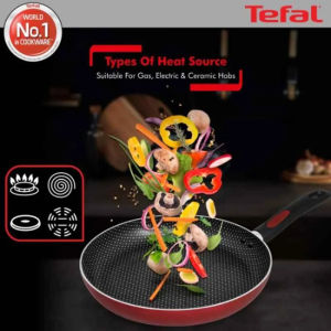 TEFAL | 2100096343 | TFL FRY PAN 28 SIMPLY CHEF | RIO RED