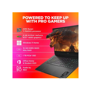 HP OMEN Gaming Laptop | AMD Ryzen 7 | 16GB | 1TB SSD | 16.1 inch | Shadow Black | 16 xd0020AX