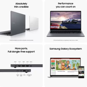 SAMSUNG Galaxy Book4 Intel Core 7 150U  | 16 GB | 512 GB SSD | 15.6 Inch | Silver | NP750XGK-KS3IN