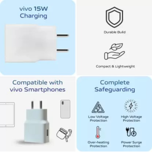 Vivo Charger |  White | V1530H0A0-IN