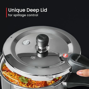 Prestige Triply Svachh Pressure Cooker | 2L | Stainless Steel  | 20701