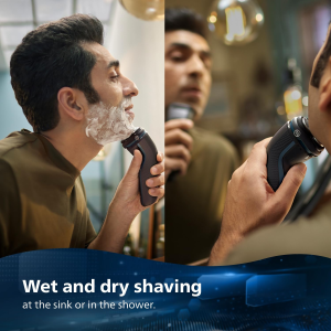 PHILIPS Shaver For Men | SkinProtect Technology | Deep Blue