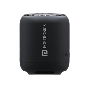 Portronics Sound Drum 1 TWS Portable Bluetooth Speaker | 10 W | Black