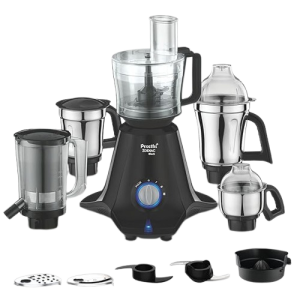 Preethi  | Zodiac | Mg 261 | 750 Watts | | 5 Masterchef Jar | Mixer Grinder | Black