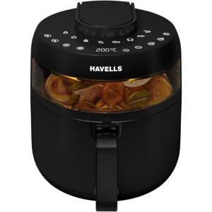 Havells Air Fryer Prolife Crystal | 5 L | Auto Restart | Touch Screen