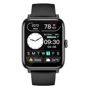 NOISE COLORFIT PULSE GRAND 2 SMART WATCH | JET BLACK