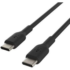 Belkin Data Cable | USB C to USB-C Fast Charging Type C Cable | 1 meter | Black