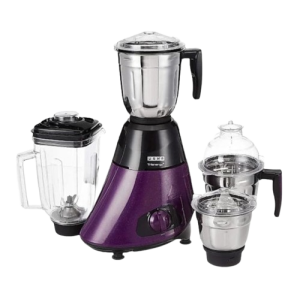 Usha Trienergy Plus Mixer Grinder | 800 W | 4 Jar | Black