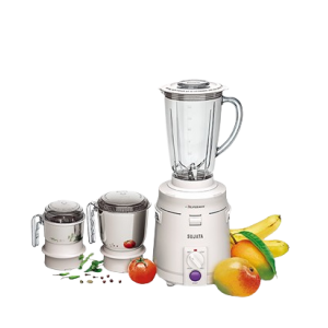 Sujata SUPERMIX Mixer Grinder | 900 W | 3 Jars | White