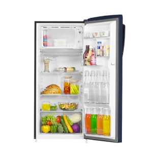 Haier Direct Cool Single Door Refrigerator | 205 L | 2 Star | Graphite Black Finish | HRD-2262BGK-N