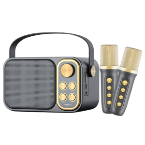 Impex Portable karaoke Speaker | with mic | KM 1302