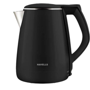 Havells Aqua Plus Electric Kettle | 1500 W | 1.2 L | Black