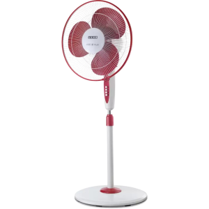 USHA Mist Air Flo Pedestal Fan | 400 mm | 3 Blade | Maroon