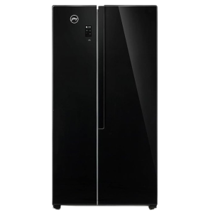 Godrej Side-By-Side Refrigerator | RS EONVELVET 579 RFD GL BK  | 564 L | Frost Free | Glass Black