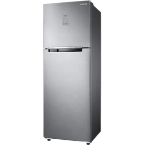 SAMSUNG 301 L Frost Free Double Door 3 Star Convertible Refrigerator | RT34C4523S8/HL | Elegant Inox