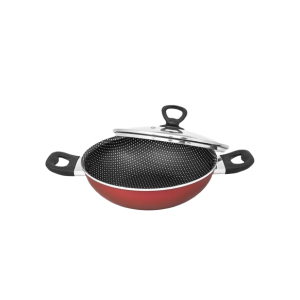 Tefal Simply Chef Non stick Kadai | 28 cm | Aluminium | Rio red | 2100096338