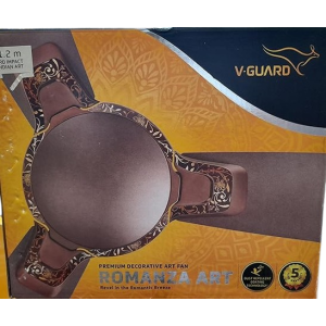 V Guard | Romanza Art VX 48  | 1200MM  |  3 Blade | Ceiling Fan |  Brown