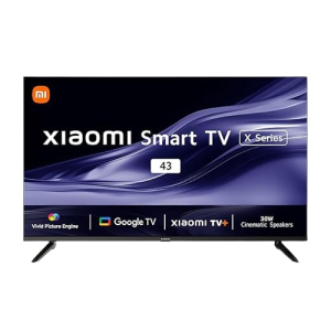 Xiaomi | 43 inch | Ultra HD 4K  |  LED Smart Google TV with Dolby Vision