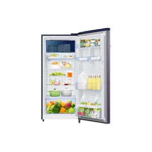 Samsung 225 L 4 Star Inverter Direct cool Single Door Refrigerator | RR23A2E3XUT/HL | Pebble Blue