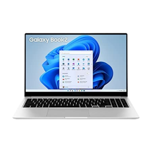 Samsung Galaxy Book2 Core i7 12th Gen | 16GB/512GB SSD |15.6 FHD | NP750XED-KC2IN | Silver