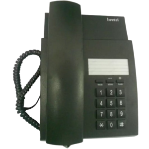 Beetel B80 Corded Landline Phone | Black