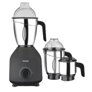 Philips PRO Mixer Grinder | 750 | 3 Jars | Silver Black | HL7757/00