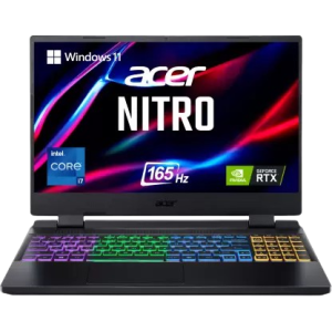 Acer Nitro 5 Gaming Core i7 12th Gen | 16 GB/1 TB SSD/Windows 11 Home/8 GB | AN515-58 Gaming Laptop | 15.6 Inch, Obsidian Black