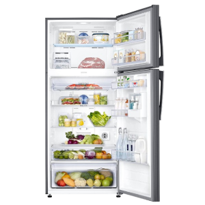 SAMSUNG 551 Litres 2 Star Double Door Refrigerator with Multi Air Flow System | RT56B6378SL/TL | Real Stainless