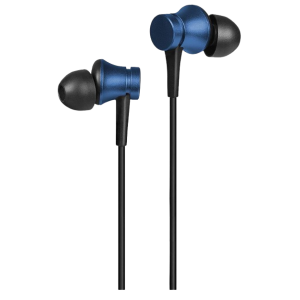 Mi Basic Wired Headset with Mic | Wired in the ear | Blue