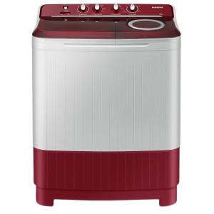 Samsung | 7.5 Kg | Semi Automatic Top Load Washing Machine | Grey, Red | WT75B3200RR/TL