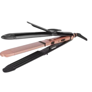 VEGA Keratin 3 in 1 Styler Curler and Crimper VHSCC-03 Hair Straightener | Pink