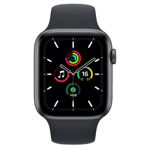 Apple Watch Series SE | GPS+Cellular 44mm |  MKT33HN/A | Space Grey | Midnight Sports Band