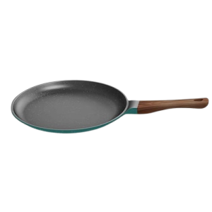 ‎Preethi Artistic Collection Die Cast Non Stick Tawa 27 cm | 5 Star | Non Stick Effect Cook & Serve | Ocean Green