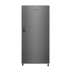 Haier 190 Litres | HRD-2103CBS | 3 Star Direct Cool Single Door Refrigerator with Diamond Edge Freezing Technology | Brushline Silver