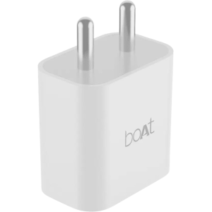 boAt WCD Wall Charger | 20W | Fast Charging for PD Devices | Smart IC Protection Charger | White